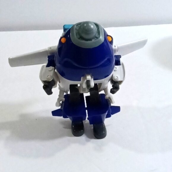 Super Wings 5" Transformer Paul Airplane Toy Plane Action Figure Robot by Auldey - Picture 6 of 7